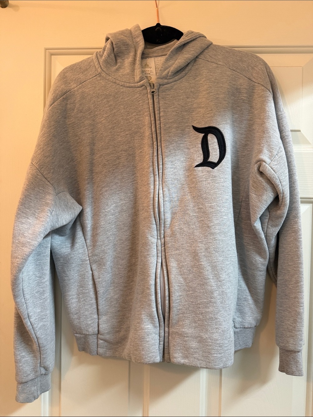 Disney Grey Hoodie with Black Logo